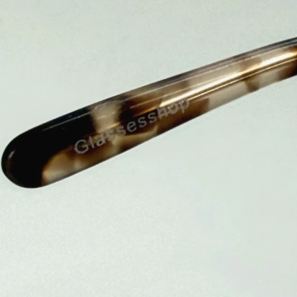 GlassesShop 811125‎ Eyeglasses Frame Only 50-22-145 Cat Eye Tortoise Shell Gold